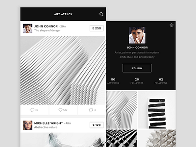Art Attack art art attack black comments follow followers likes profile timeline white