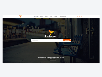 search engines for single products clean flat interface layout ui ux web
