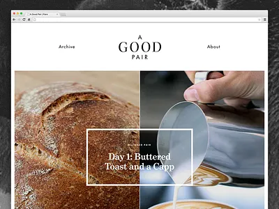 Just a peek baked goods cocktails coffee food good pair pairing