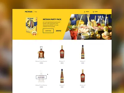 Metaxa shop drink e shop eshop metaxa shop sun sunny yellow