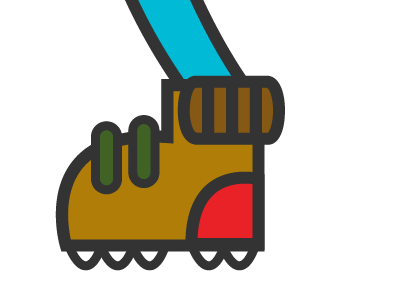 Mountain Boots andes aspen blue ridge mountains cartoon character design everest folklore illustration man mountain rei vector