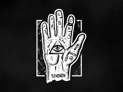Hand Of Hope hand illustration shirt