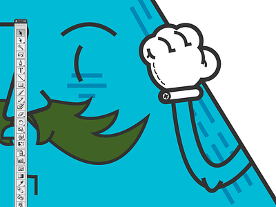 Mr. Mountain Man andes aspen blue ridge mountains cartoon character design everest folklore illustration man mountain mr. vector