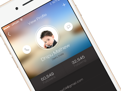 IOS App UI by Dhipu Mathew on Dribbble