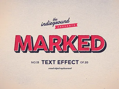Retro Vintage Photoshop Text Effect No.13 3d classic effect hipster lettering mockup photoshop psd retro style type typography vintage