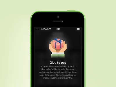 Onboarding - Retail Loyalty Congress 2015 illustration ios isometric login onboarding signin