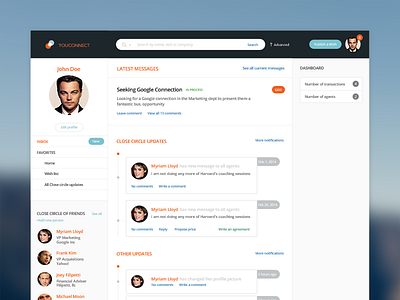 Stream page app city clean flat icon material ui ux widget