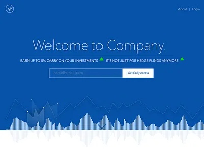 Company 2x chart cta data finance graph homepage invest stocks