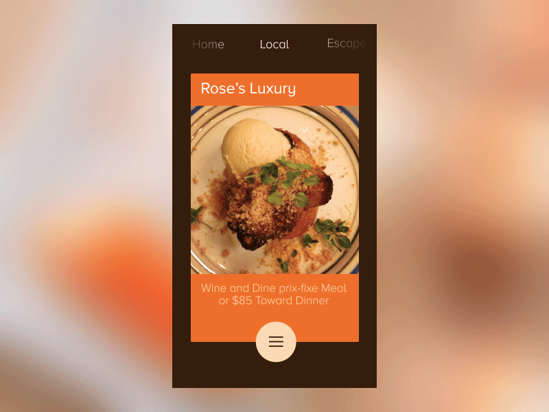 Loyalty Brand App concept after animation awesome blur effect gif level loyalty mobile social