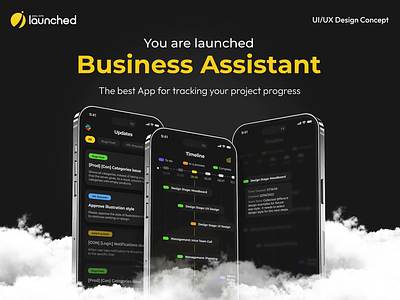 URL Business Assistant - Ui/Ux Design Concept android animation app assistant business case study concept creative design development ios logo mobile mobile app development startup studio ui ux