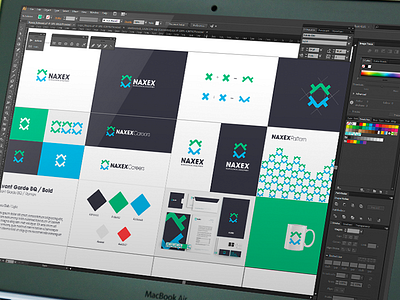 Naxex Branding branding corporate logo