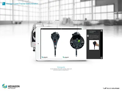 Demonstrator "Hotspots" app ipad ui