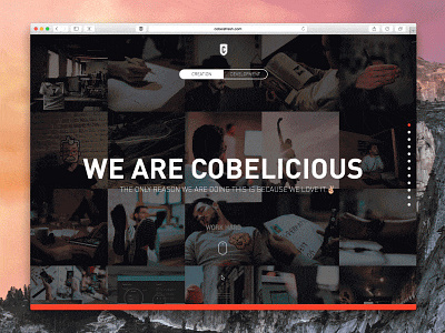 New COBE cobe cobeisfresh landing munich münchen page personal portfolio ui ux website