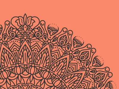 Mandala sneak peek illustration mandala