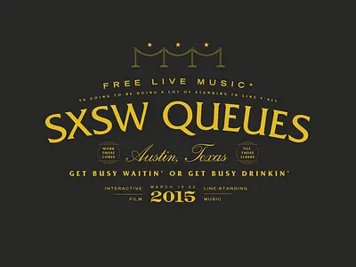 SXSW is coming! austin bitter sxsw texas typography