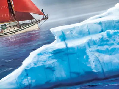 One Simple Question Movie Poster art direction graphic design illustration matte painting movie poster ocean photoshop sailing