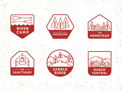 Ranch Branding badge icons illustration logo badge logos