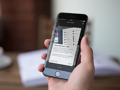 Dribble App - Shots Gallery [Concept] app apple card dark dribbble gallery ios ios7 ios8 iphone iphone6 photo