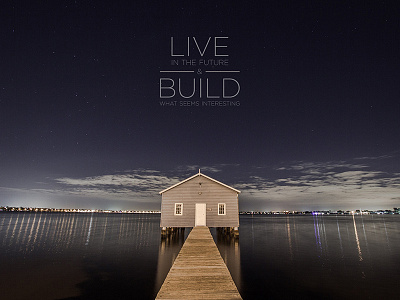 Live In The Future photo photography quote typography wallpaper