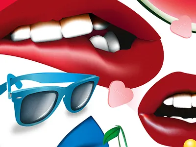 Gradient mesh vector illustrations gradientmesh illustration vector