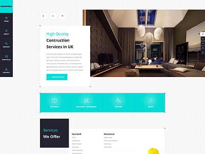 ManOpera agency architecture building company construction design electrician engineering house interior modern painter