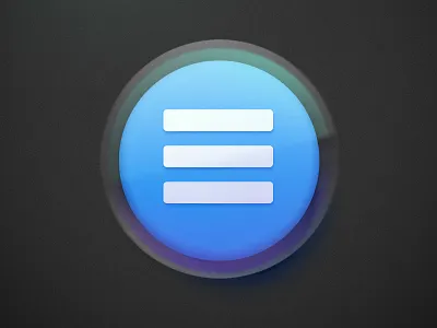 Bubble Button blue btn bubble button menu pop shampoo soap style ui