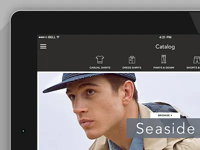 Catalog catalog categories ios ipad