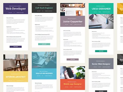 Minimalistic Job Ads inhiro job job description styles template