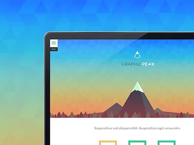 GraphicPeak Website design gdaneic gdansk moldawiak peak portfolio radon web www