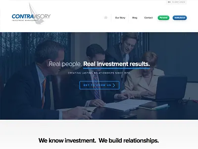 Contravisory Home Page website