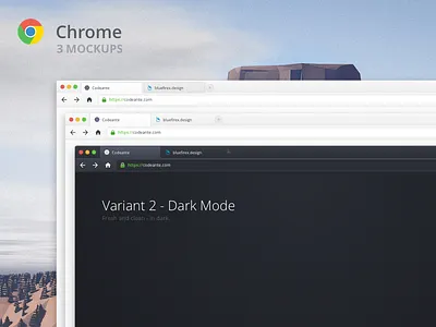 Chrome for Mac - 3 Mockups [.sketch] chrome mac mockup sketch