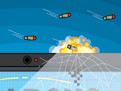 W.O.M.P. apple illustration kohinoor production rapidograph rotoring timothy brennan weapons xacto