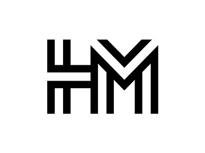 HM brand brand identity branding design hm hm logo hm monogram icon identity illustration letter lettermark logo logo design mark monogram monogram logo symbol typography vector
