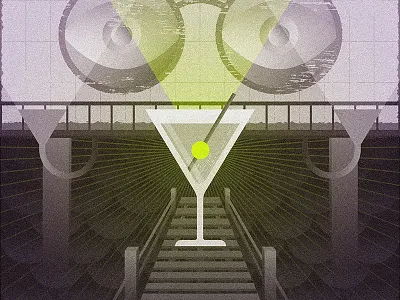 The Great Gatsby art deco billboard dock eyes gatsby great gatsby light martini texture waves