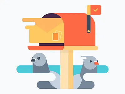 Mail Pigeons concats contact page e mail email envelope esellio mail mail box mail pigeon notification pigeon post