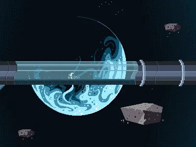 Space Station pixel pixel art space space station tile tile map