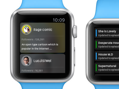 Apple Watch app apple apple watch glance ios long look short look video watch watchkit watchkit app youku