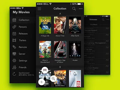 My Movies app from Shakuro app ios movies screen shakuro ui ux