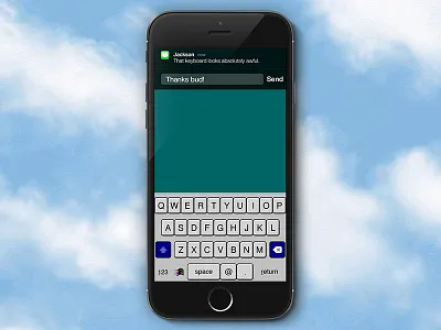 The greatest iOS keyboard of all time. future ground breaking record setting stunning