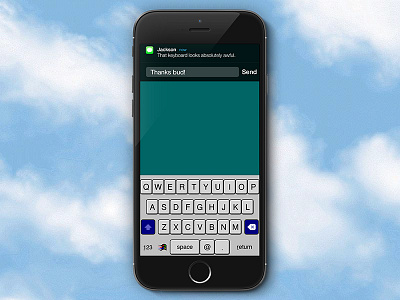 The greatest iOS keyboard of all time. future ground breaking record setting stunning