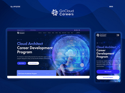 Go Cloud Careers design professional upqode webdesign wordpress wordpress design wordpress development