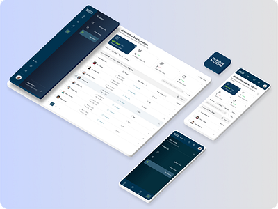 RemoteMore Concept/Redesign 3d admin panel app branding charts dashboard developer marketplace graphic design logo pagination statistics table ui user experience vector