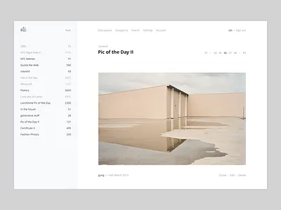 NTC forum reskin ui ux