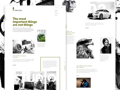 Think Studio clean startup web