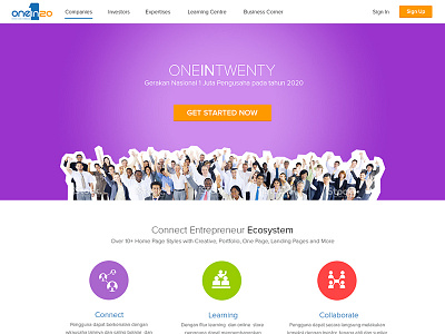 OneIn20- Enterpreneur Movement company enterpreneur startup