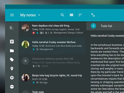 Material app dark mode android application dark design interface material tablet ui