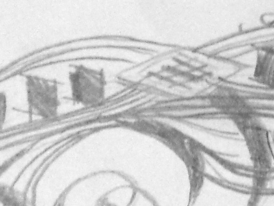 "S" (Rough) calligraphy rough