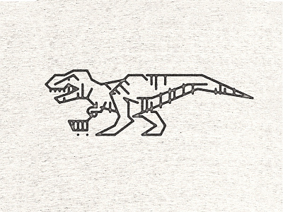 Meat Department cart cotton bureau dept dinosaur grocery meat monoline sale t rex
