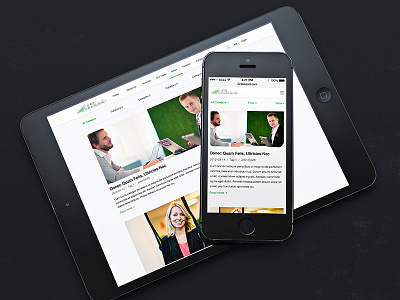 The Other Pages and Mobile Version contact us financial flat news responsive team ui web
