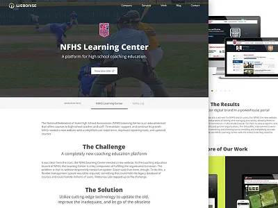 Webonise Case Study Page case design development study ui ux web webonise website